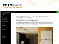 fotoraum.ch Webseite Vorschau