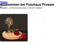 fotoprosser.ch Webseite Vorschau