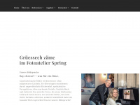 fotospring.ch Webseite Vorschau