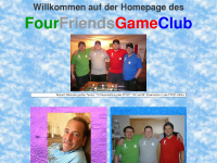 fourfriendsgameclub.de Webseite Vorschau