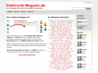 elektronik-magazin.de Webseite Vorschau