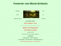 foxterrier-monte-schlacko.de Webseite Vorschau