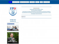fpoe-voecklabruck.at Webseite Vorschau