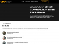 fraktion-cdupankow.de Webseite Vorschau