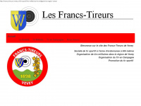 francs-tireurs-vevey.ch Webseite Vorschau