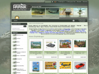 frank-modellbau.de Webseite Vorschau