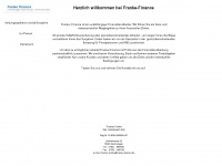 franke-finance.de Webseite Vorschau