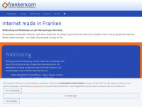 frankencom.de Webseite Vorschau