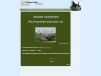 frankenhofen.de Webseite Vorschau