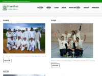 frankfurt-cricket.de Webseite Vorschau