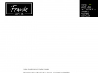 frankoptik.ch Webseite Vorschau