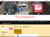 franks-modellbahnseite.de Webseite Vorschau
