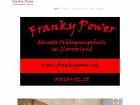 frankypower.ch Webseite Vorschau