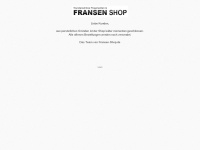 fransen-shop.de Webseite Vorschau