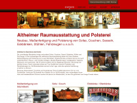 franz-altheimer.de Webseite Vorschau
