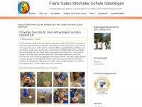 franz-sales-wocheler-schule.de Webseite Vorschau