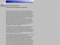 franzistik.de Webseite Vorschau