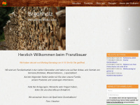 franzlbauer.at Webseite Vorschau