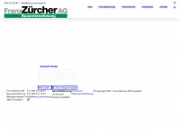 franzzuercherag.ch Webseite Vorschau