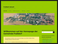 frassdorf.de Webseite Vorschau