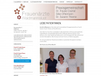 frauenaerzte-waidmannslust.de Webseite Vorschau