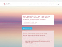 frauenaerztin-kama.de Webseite Vorschau