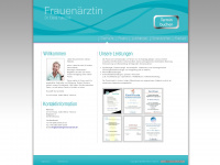 schwabing-frauenaerztin.de Webseite Vorschau