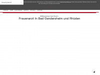 frauenarzt-badgandersheim.de Webseite Vorschau