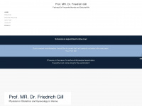 frauenarzt-drgill.at Webseite Vorschau