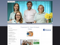 frauenarztpraxis-dr-kuebler.de Webseite Vorschau