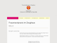 frauenarztpraxis-zeughaus.de Webseite Vorschau