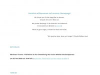 frauenchor-oberbantenberg.de Webseite Vorschau