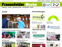 frauenfelderwoche.ch Webseite Vorschau