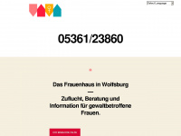frauenhaus-wob.de Webseite Vorschau