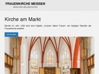 frauenkirche-meissen.de Webseite Vorschau