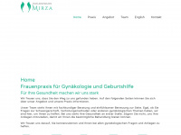 frauenpraxismirza.ch Webseite Vorschau