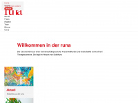 frauenpraxis-runa.ch Webseite Vorschau