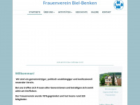 frauenverein-bielbenken.ch Webseite Vorschau