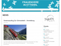 frauenvereinettiswil.ch Webseite Vorschau