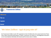 frauenverein-zollikon.ch Webseite Vorschau