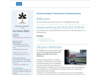frauenverein-schwarzenburg.ch Webseite Vorschau