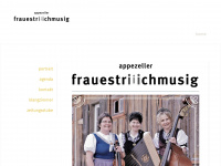 frauestriichmusig.ch Webseite Vorschau