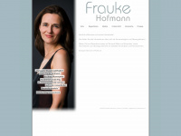 frauke-hofmann.de Webseite Vorschau