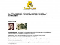 fraunberger.de Webseite Vorschau