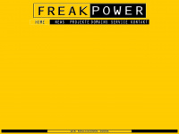 freakpower.de Webseite Vorschau