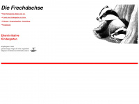 frechdachse-online.de Webseite Vorschau