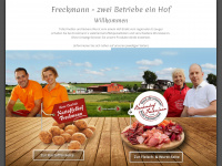freckmanns-hof.de Webseite Vorschau