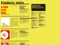 frederic-valin.de Webseite Vorschau