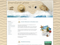 strandland-laboe.de Webseite Vorschau