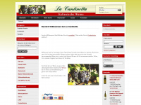 weine-la-cantinetta.de Webseite Vorschau